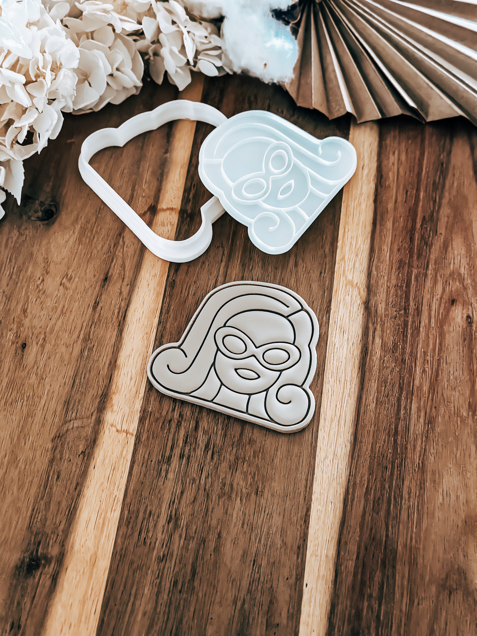 Doll Babe (Dreamhouse) - Cookie Stamp and Cutter - Fondant & Sugar Cookies