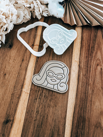 Doll Babe (Dreamhouse) - Cookie Stamp and Cutter - Fondant & Sugar Cookies