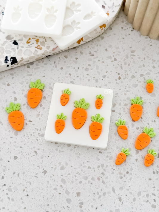 Easter Carrot - Finger Press Fondant Mould