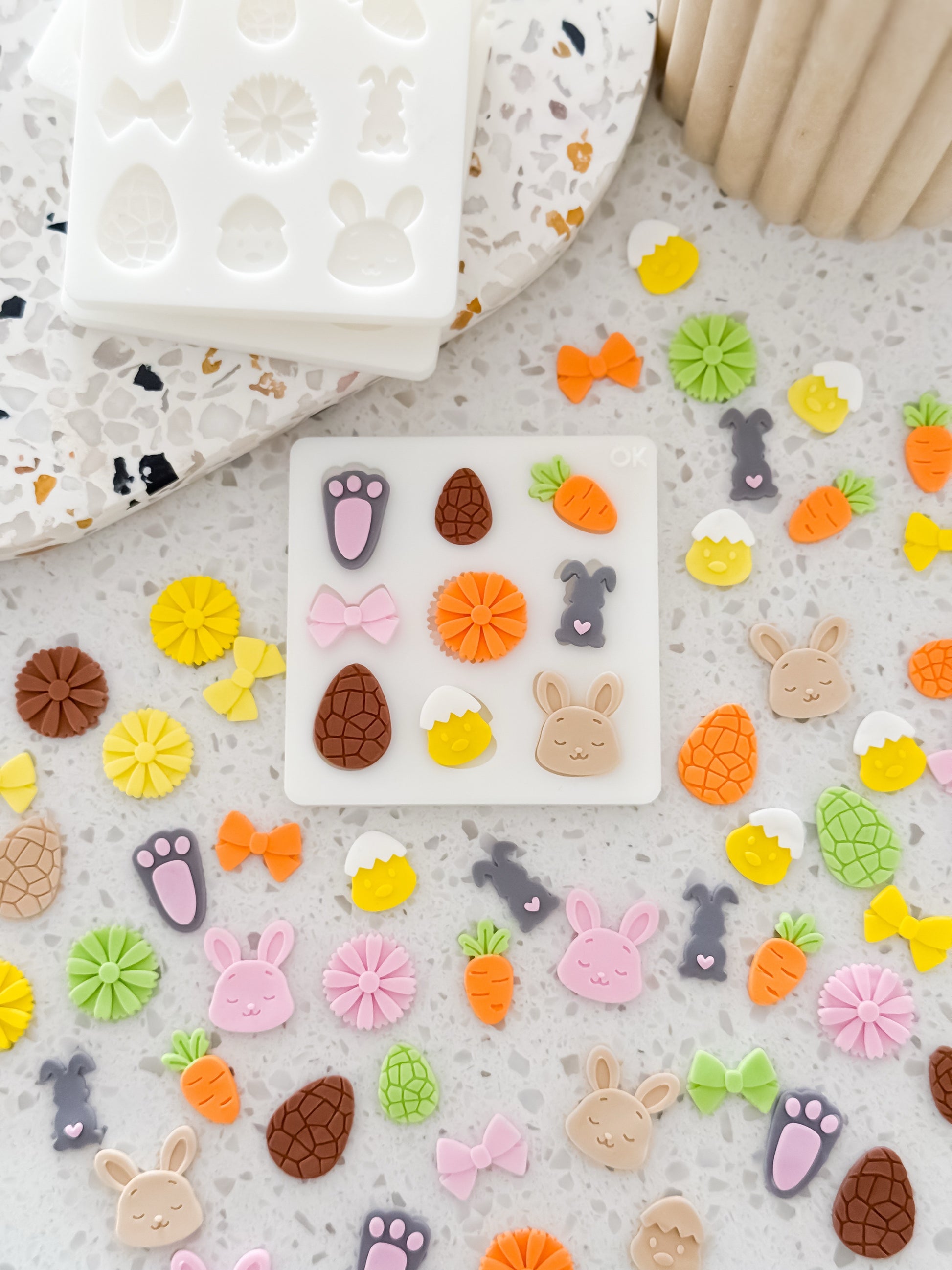 Easter Mini Mix - Finger Press Fondant Mould