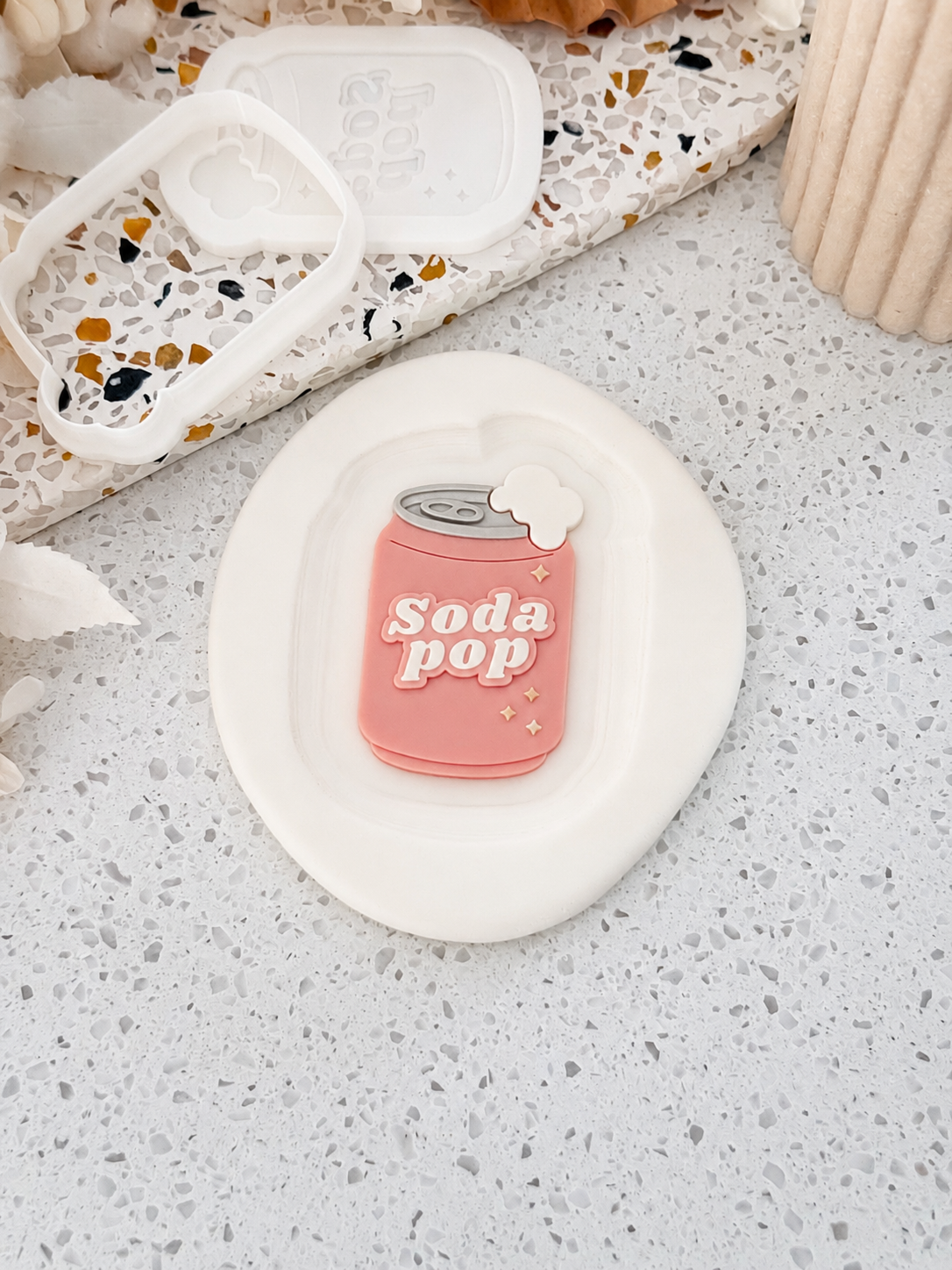 Soda Pop Can - Cookie Stamp and Cutter