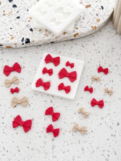 Folded Bow - Finger Press Fondant Mould
