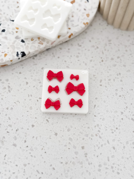 Folded Bow - Finger Press Fondant Mould