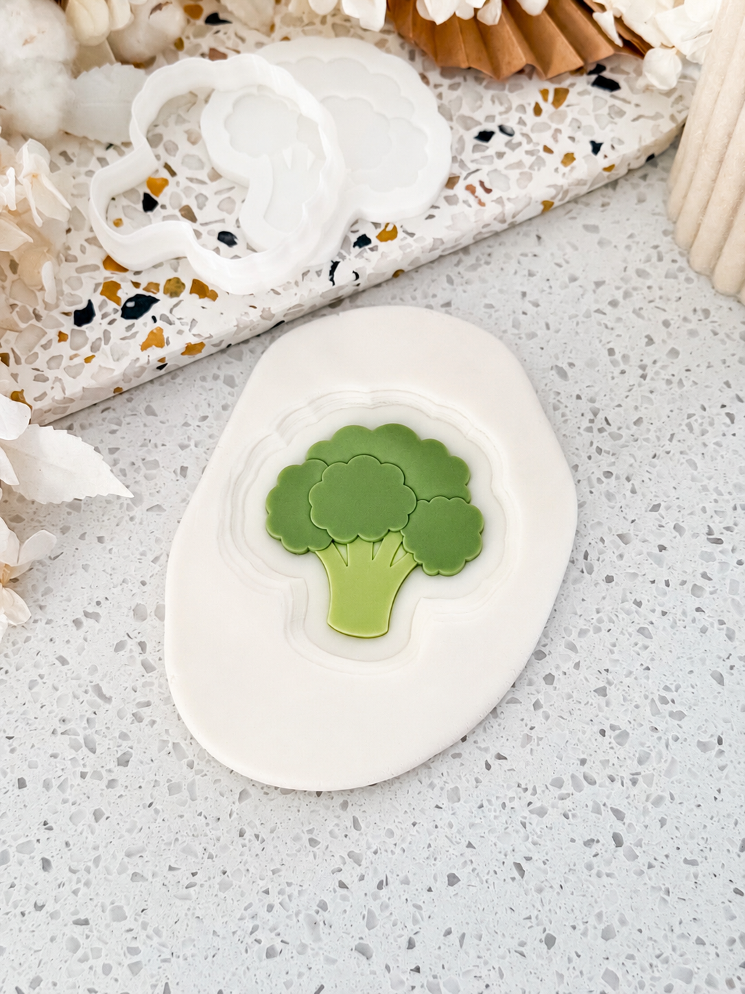 Broccoli - Cookie Stamp and Cutter