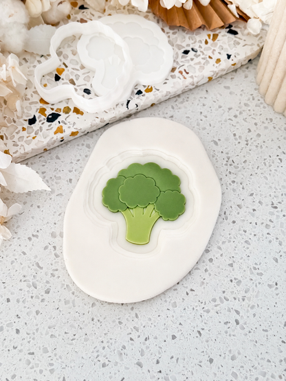 Broccoli - Cookie Stamp and Cutter