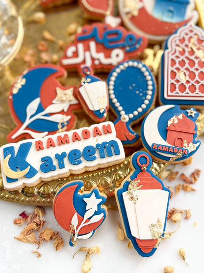 Mini Crescent Mosque - Cookie Stamp and Cutter