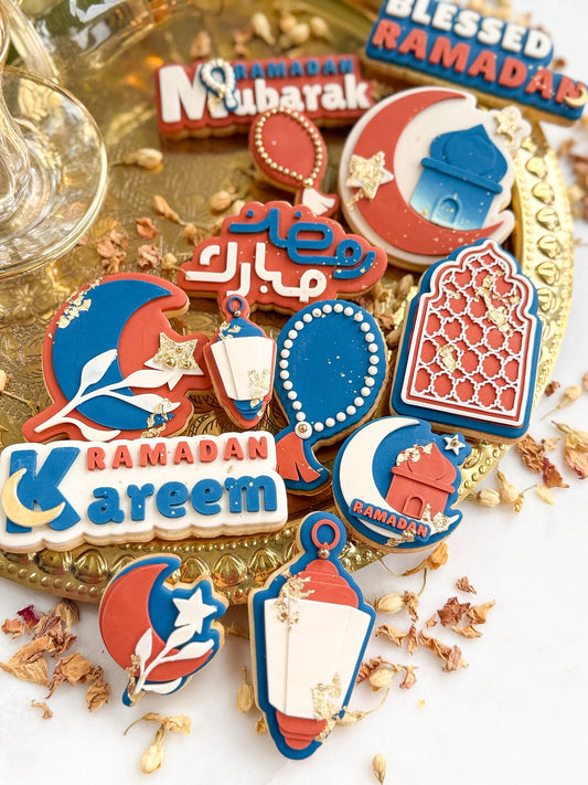 Mini Crescent Mosque - Cookie Stamp and Cutter