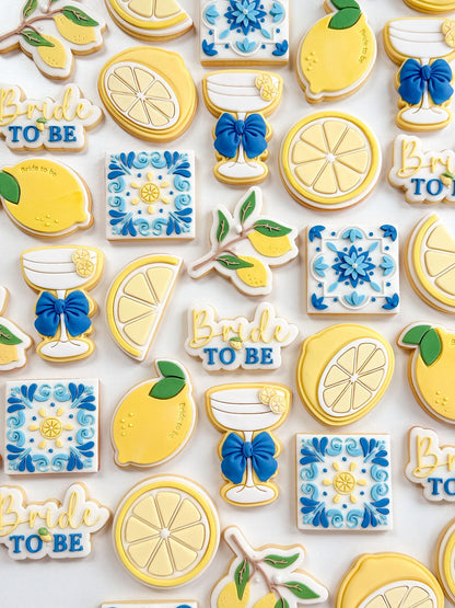 Sliced Lemon (Wedge) - Cookie Stamp and Cutter
