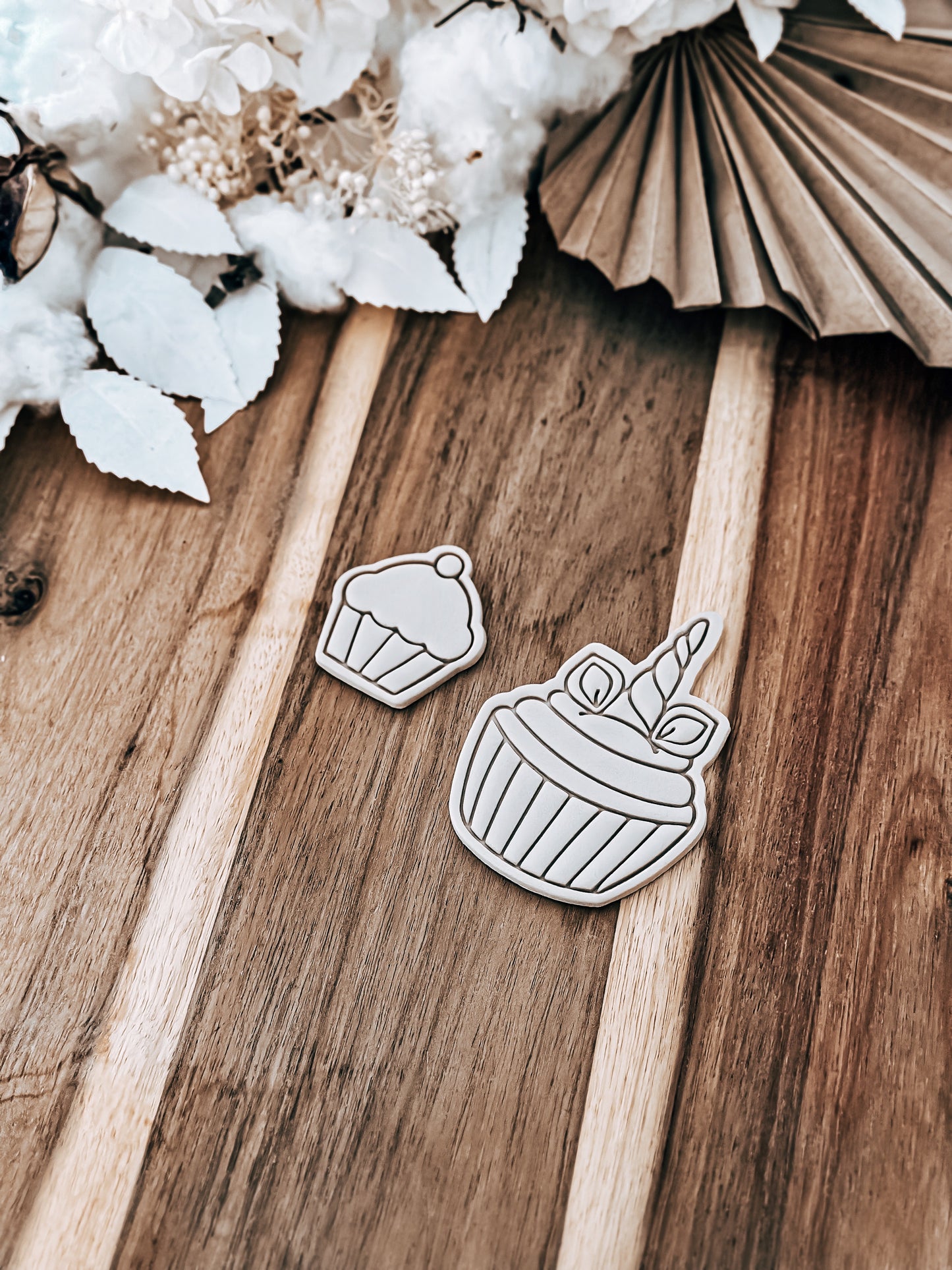 Unicorn Cupcake - Cookie Stamp & Cutter - Premium Stamp & Cutter from O'Khach Baking Supplies - Just $20.00! Shop now at O'Khach Baking Supplies