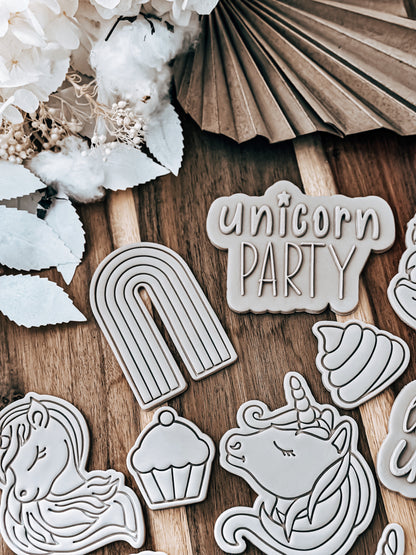 Little Unicorn 'UP' - Cookie Stamp & Cutter - Premium Stamp & Cutter from O'Khach Baking Supplies - Just $28.00! Shop now at O'Khach Baking Supplies