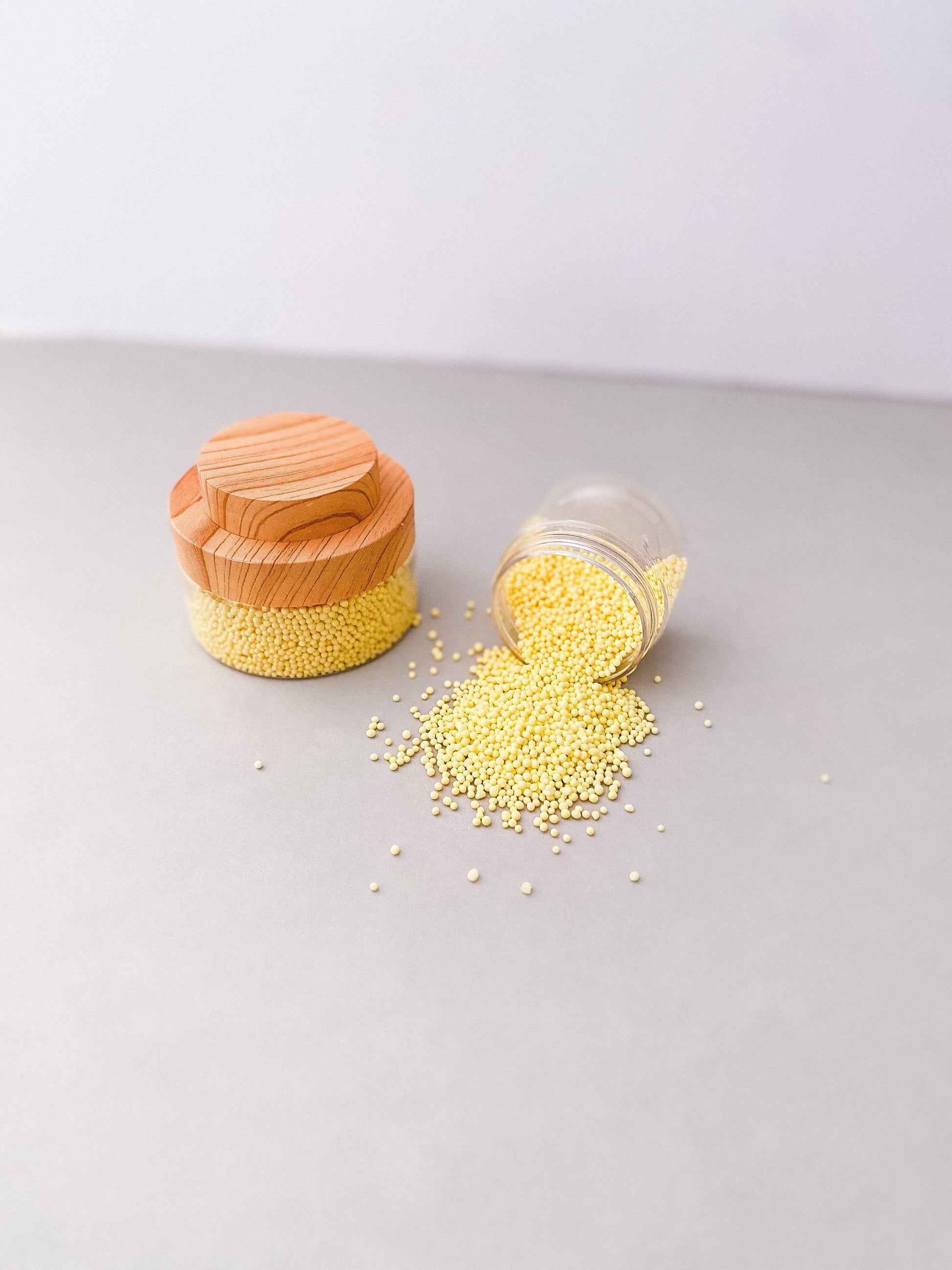 Lemon Nonpareils – Edible Sprinkles for Cakes, Cookies & Cupcakes