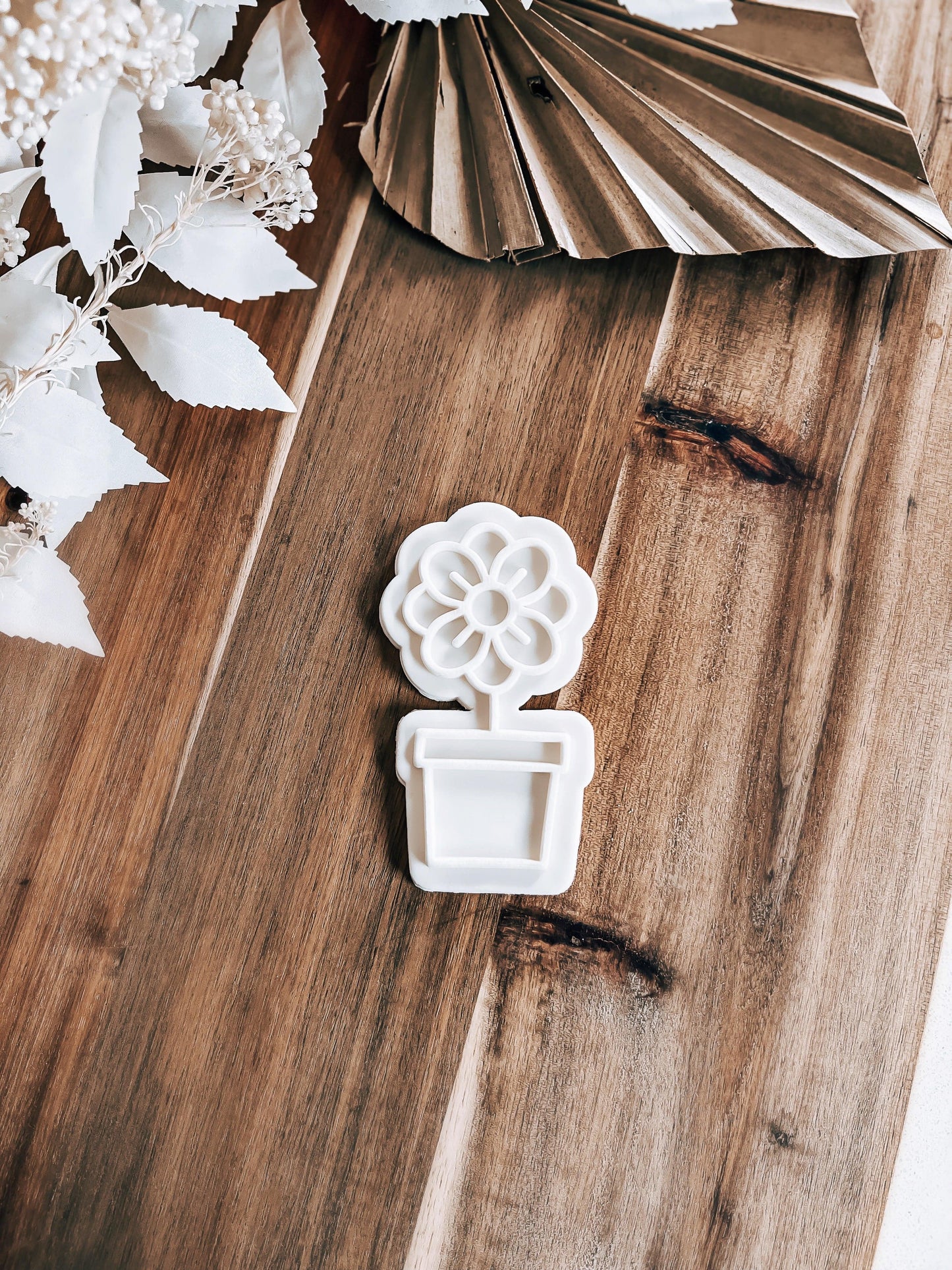 Mill Flower 'Up' Stamp & Cutter - Perfect for Fondant & Sugar Cookies