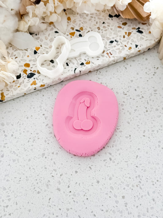 Mini Cheeky Willy Stamp & Cutter - Perfect for Fondant & Sugar Cookies