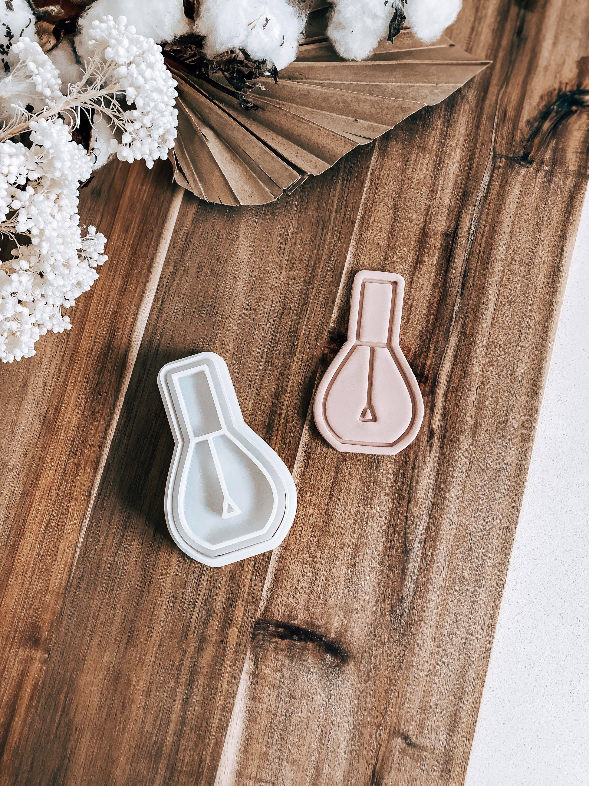 Nail Polish Stamp & Cutter - Perfect for Fondant & Sugar Cookies
