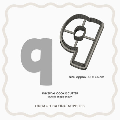Numbers 0-9 (Caterpillar) - Cookie Cutter