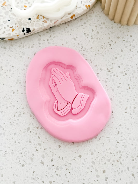 Praying Hands Stamp & Cutter - Perfect for Fondant & Sugar Cookies