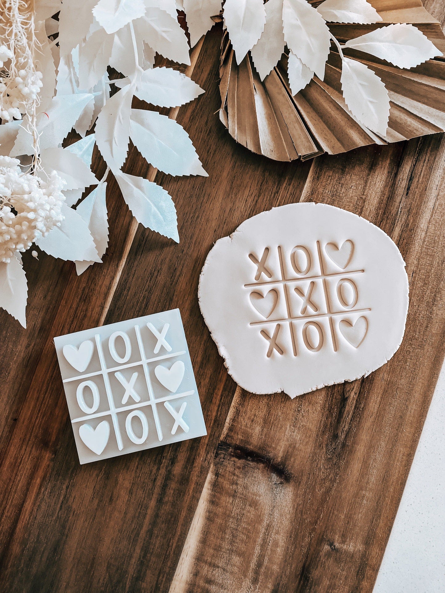  TicTacToe - Cookie Stamp - Ideal for Fondant & Sugar Cookies