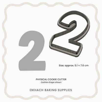 Numbers 0-9 (Caterpillar) - Cookie Cutter