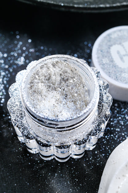White - Glitz Blend Edible Shimmer Dust