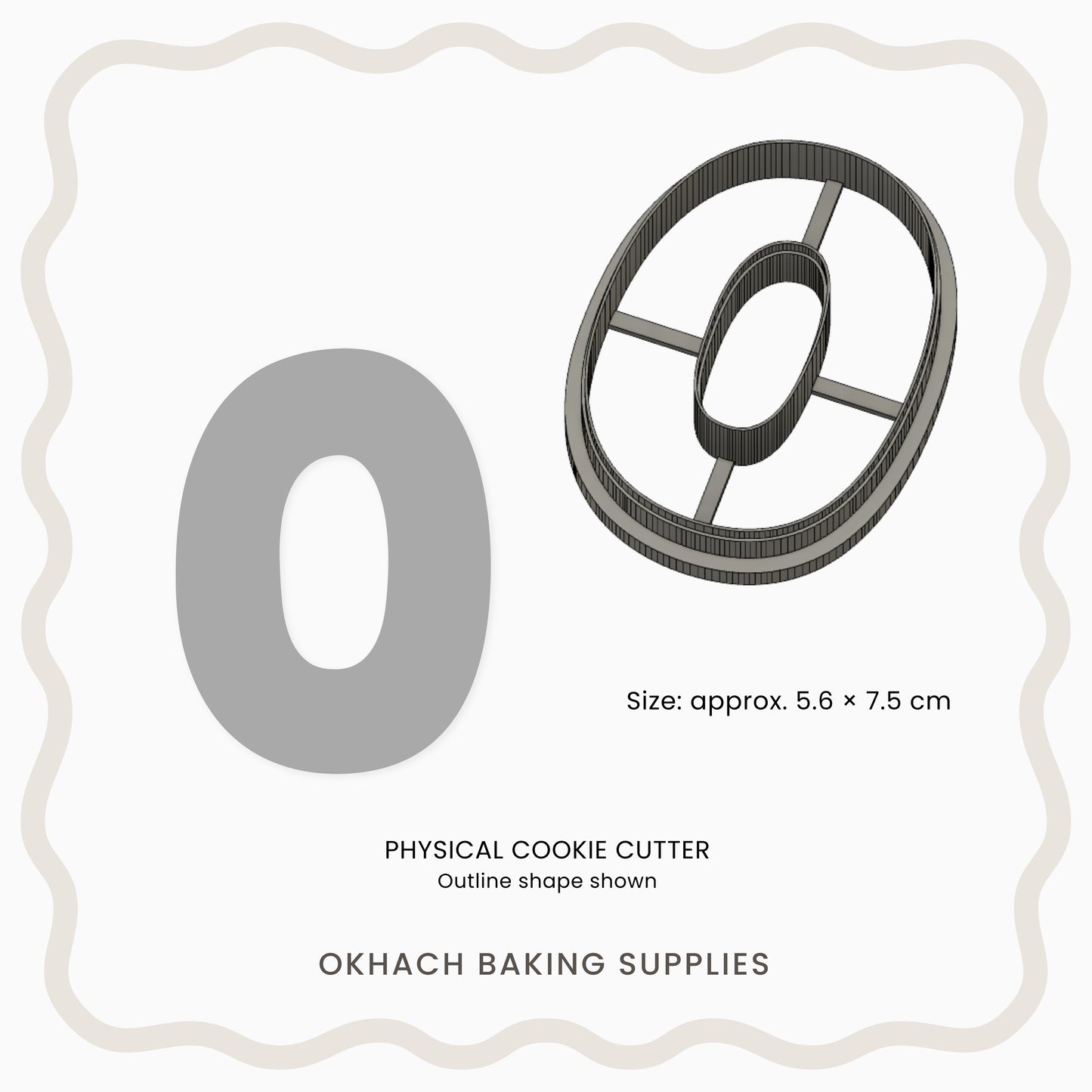 Numbers 0-9 (Caterpillar) - Cookie Cutter