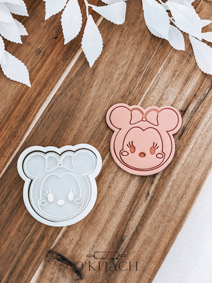 Mini Mouse Stamp and Cutter - O'Khach Baking Supplies