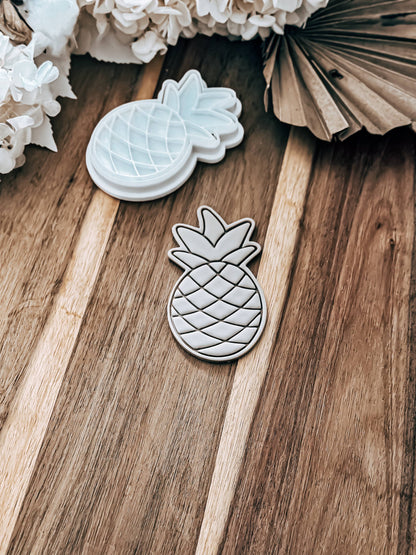 Pineapple - Cookie Stamp and Cutter - O'Khach Baking Supplies