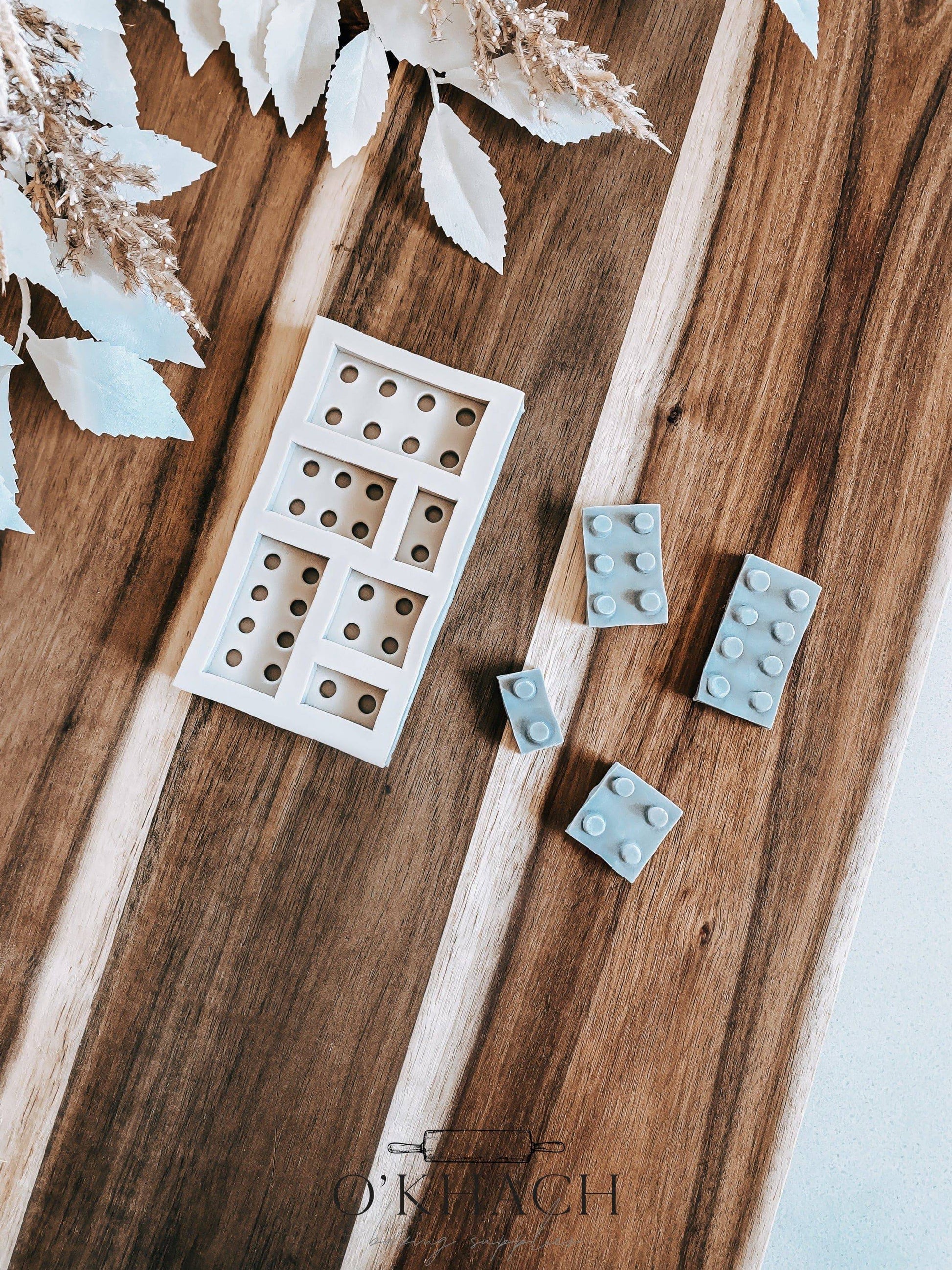 Building Blocks - Silicone Mould - Perfect for Fondant, Chocolate, & Cake Decorating