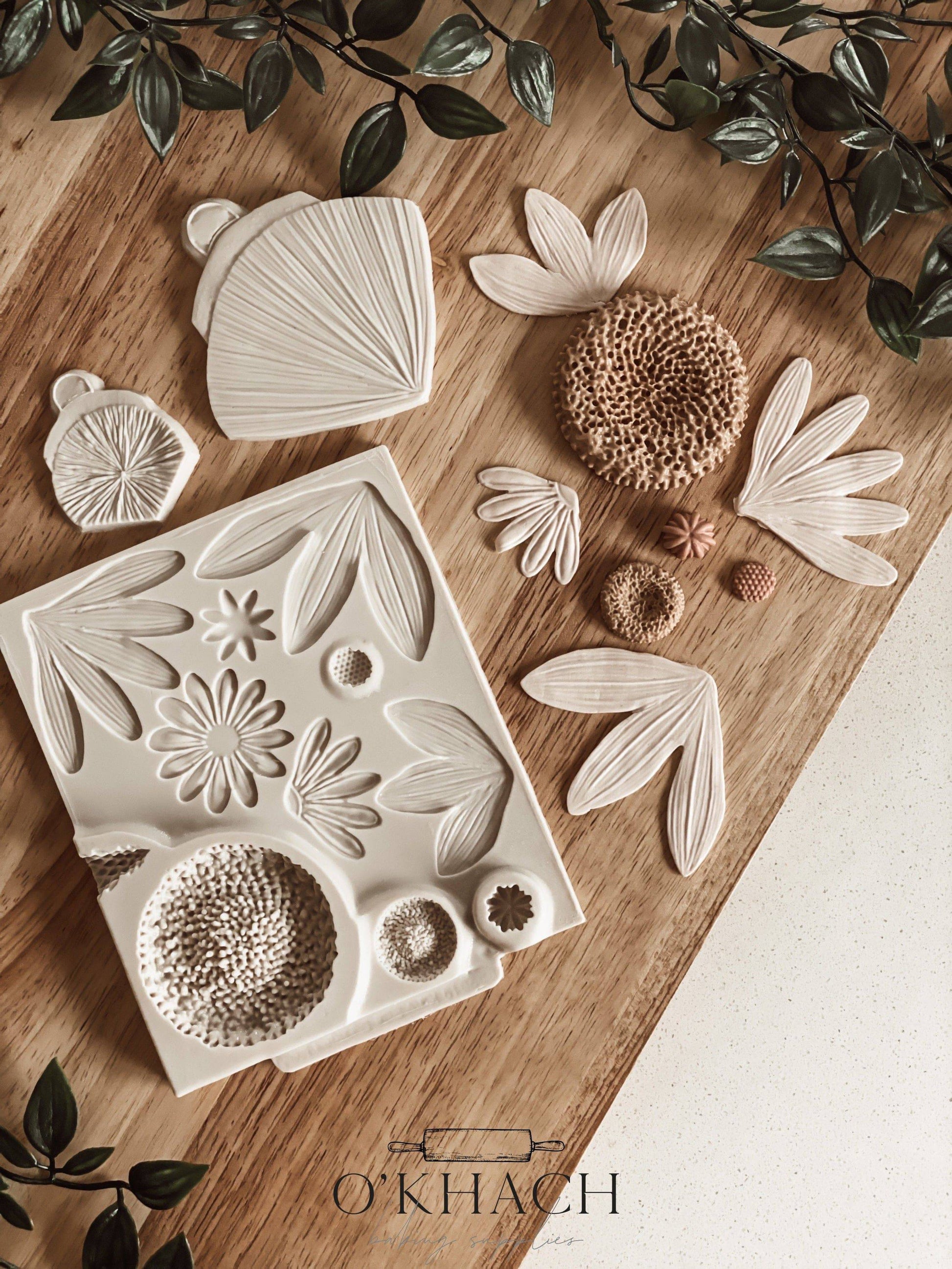 Create Your Own Sunflower - Silicone Mould - Perfect for Fondant, Chocolate, & Cake Decorating