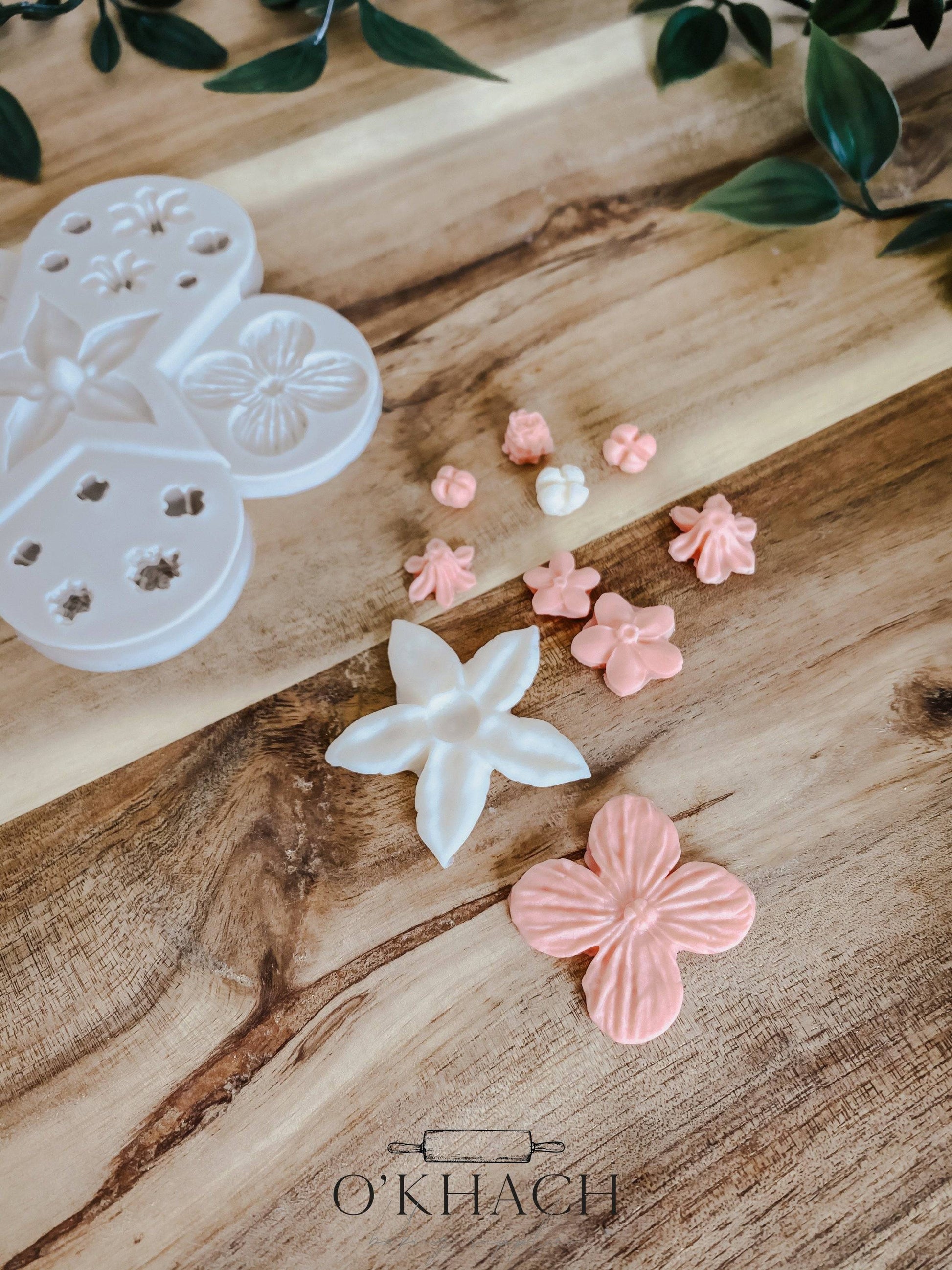 Lily - Silicone Mould - Perfect for Fondant, Chocolate, & Cake Decorating