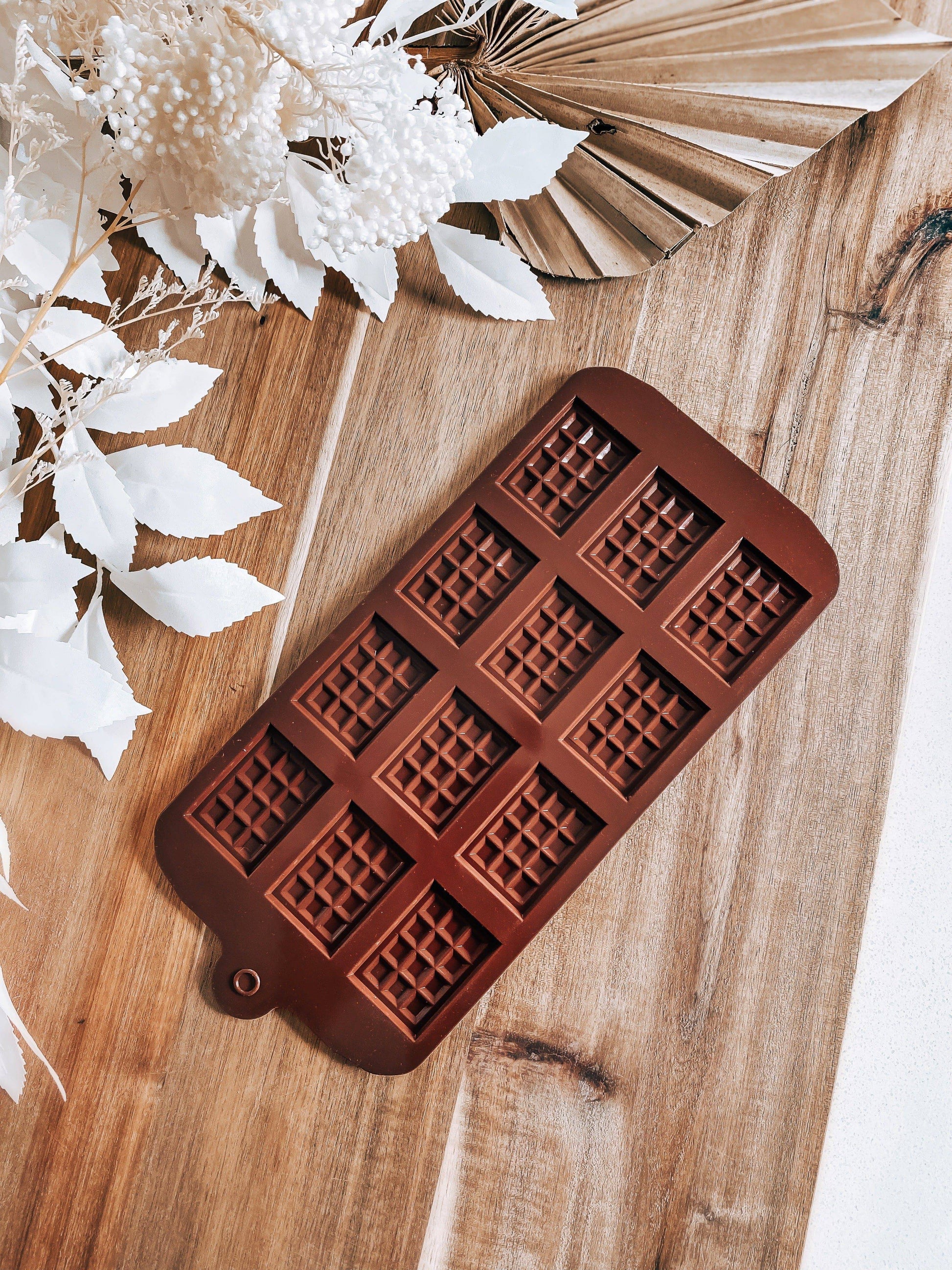 Mini Chocolate Blocks - Chocolate Silicone Mould - O'Khach Baking Supplies