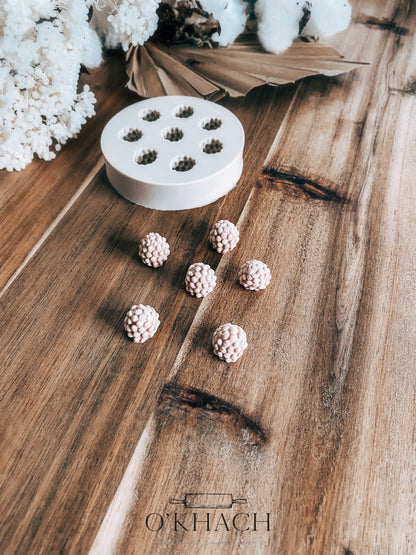 Pine Cone Flower Silicone Mould - O'Khach Baking Supplies