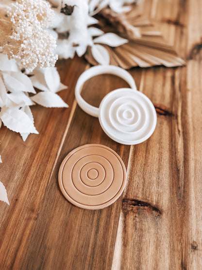 Dart Board Cookie Stamp and Cutter - Premium Stamp from O'Khach Baking Supplies - Just $15.99! Shop now at O'Khach Baking Supplies