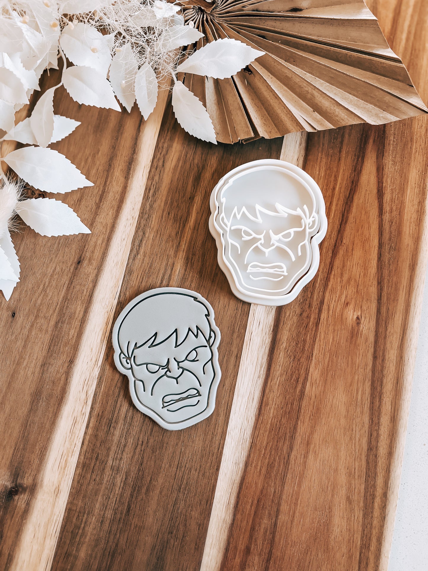 Hulk Head - Cookie Stamp and Cutter - Premium Stamp & Cutter from O'Khach Baking Supplies - Just $19.00! Shop now at O'Khach Baking Supplies