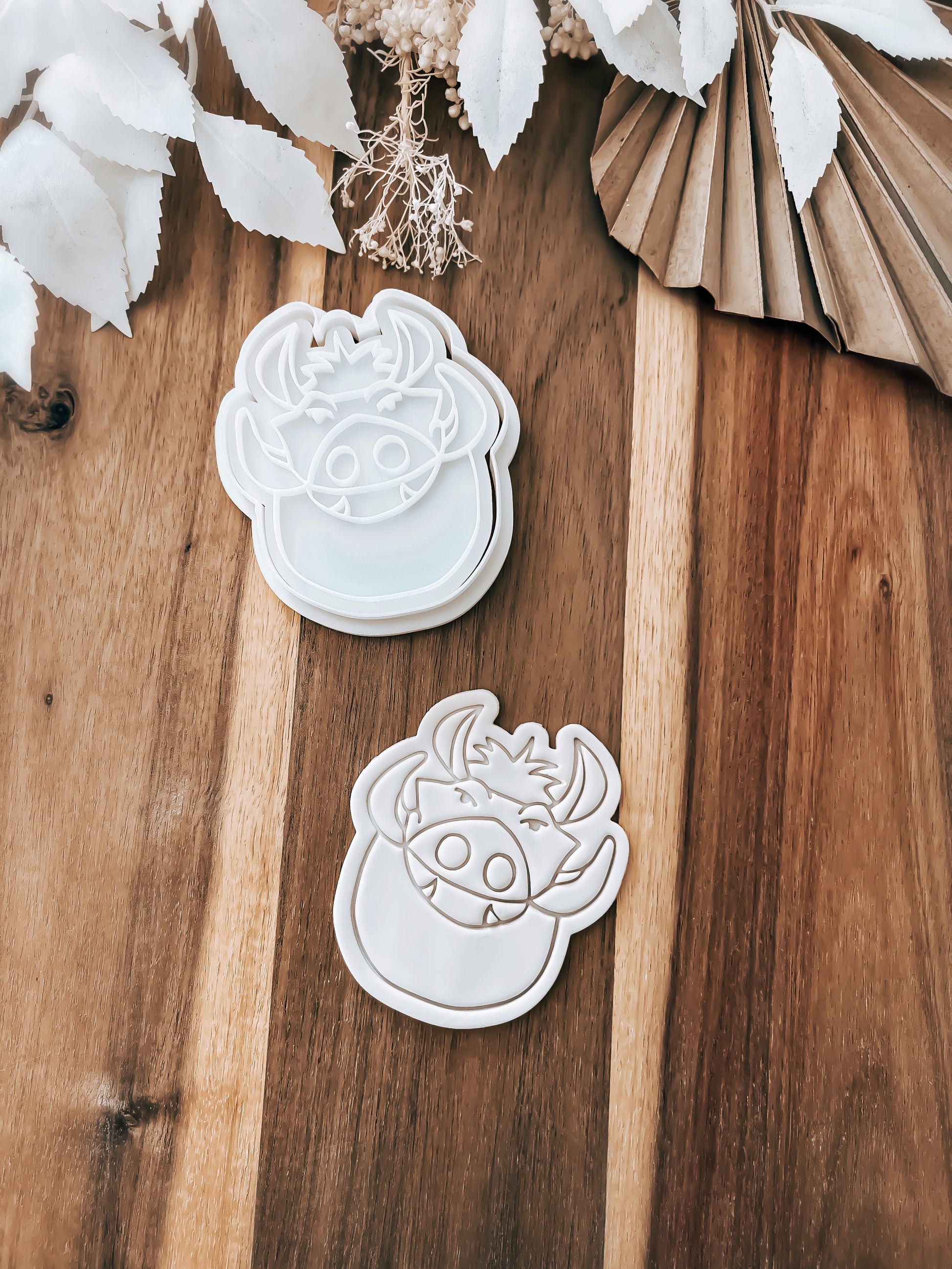 Pumbaa (Lion King) - Cookie Stamp and Cutter - Premium Cutter and Stamp from O'Khach Baking Supplies - Just $19.00! Shop now at O'Khach Baking Supplies