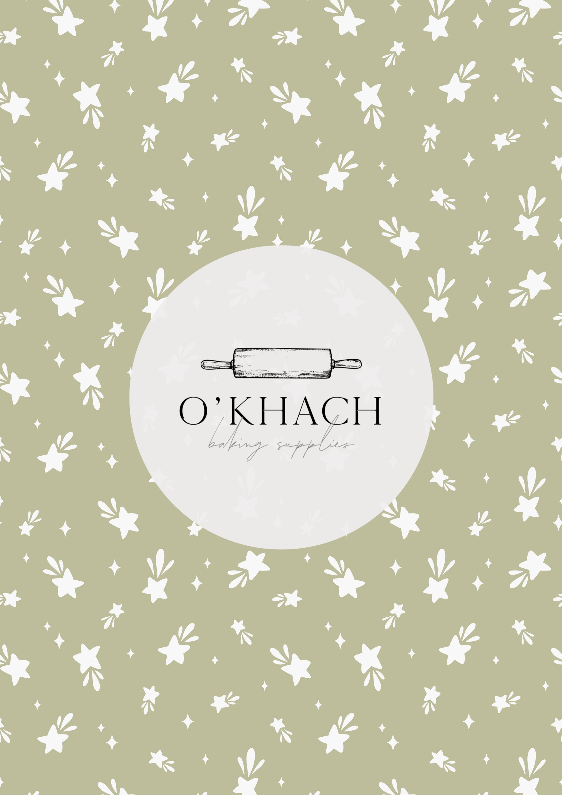 Dream Big Pattern No.12 - Edible Image - Premium Edible Image from O'Khach Baking Supplies - Just $16.99! Shop now at O'Khach Baking Supplies