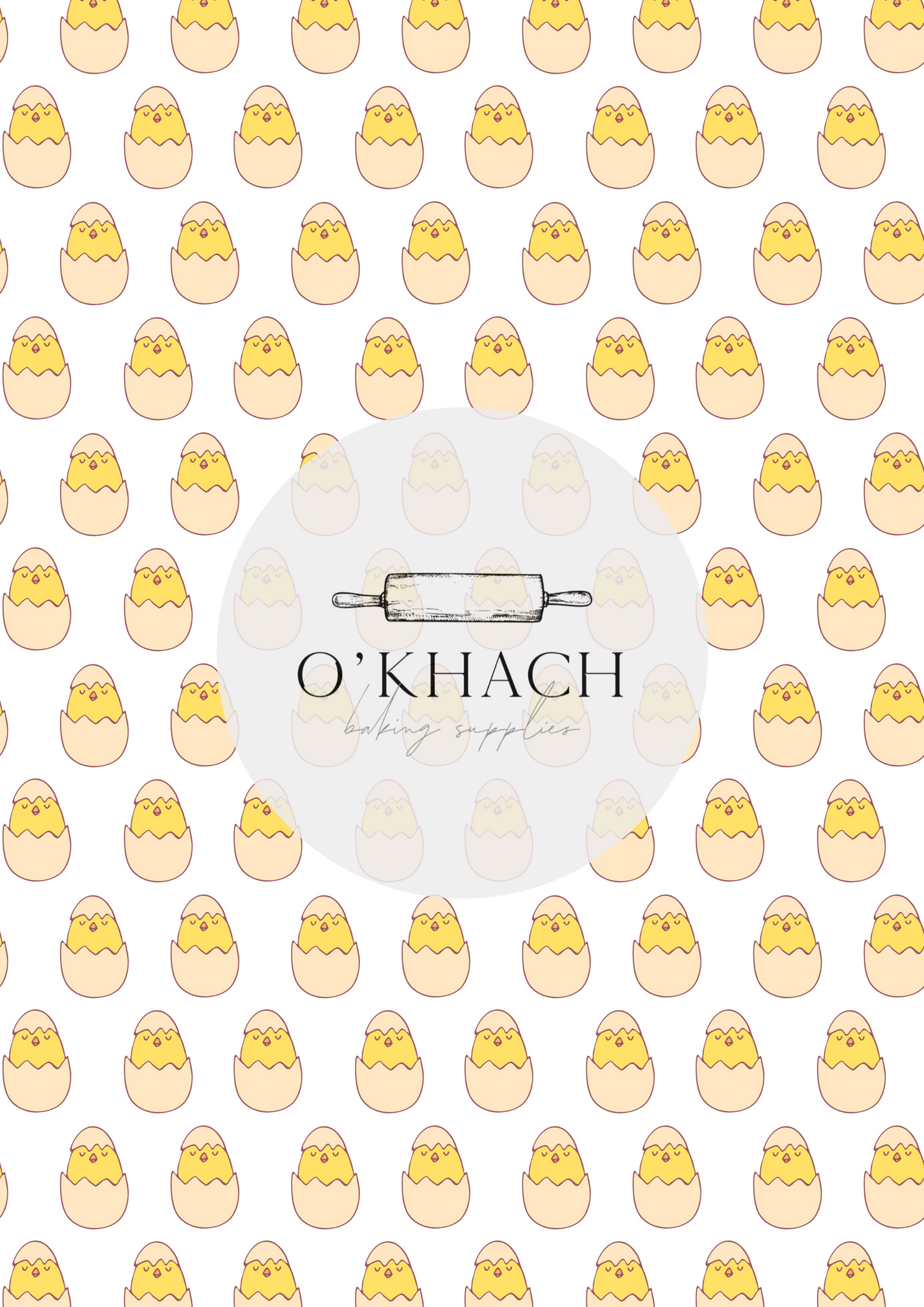 Easter Pattern No.38 - Edible Image - Premium Edible Image from O'Khach Baking Supplies - Just $16.99! Shop now at O'Khach Baking Supplies