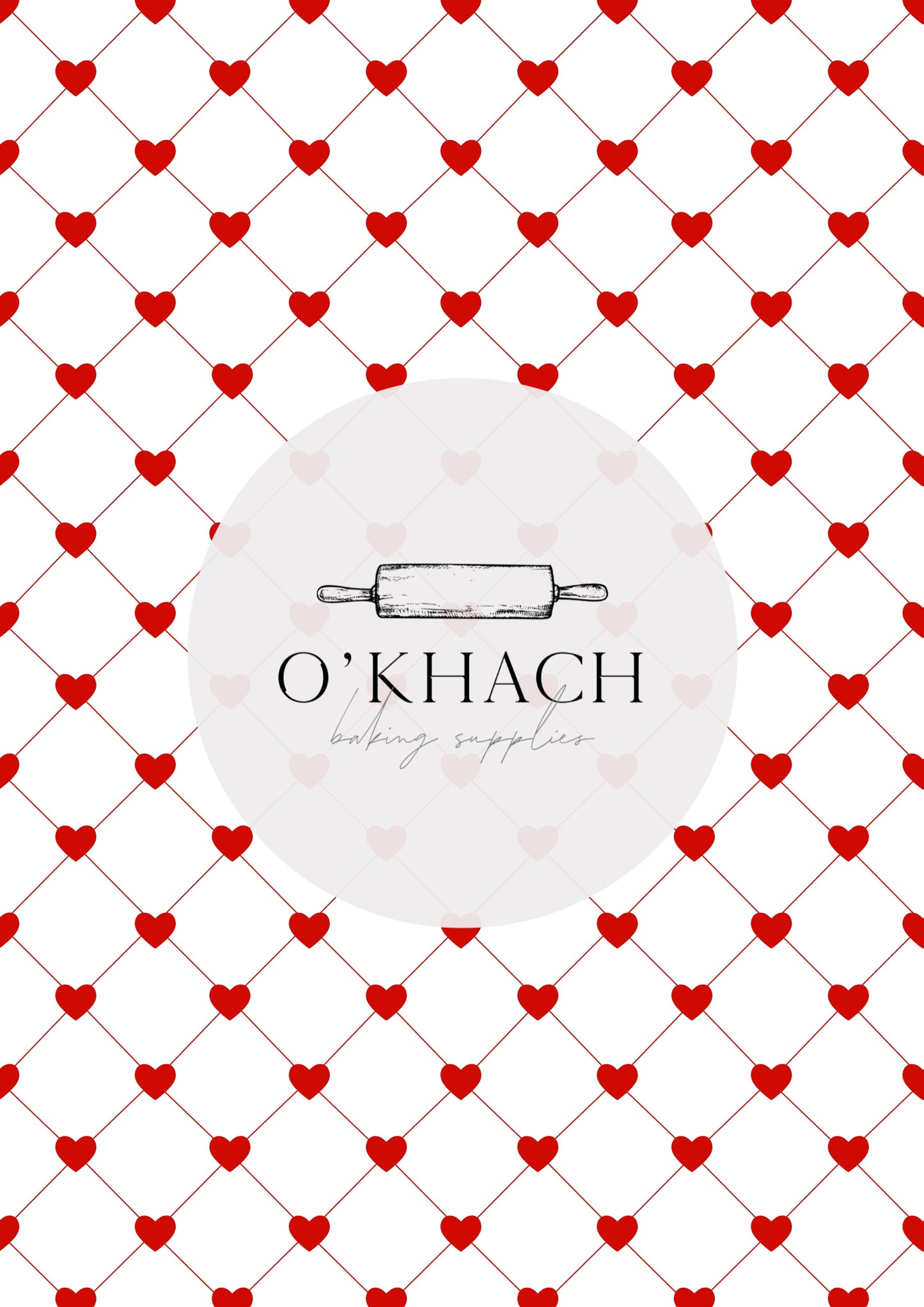 Love Details Pattern No.112 - Edible Image - Premium Edible Image from O'Khach Baking Supplies - Just $16.99! Shop now at O'Khach Baking Supplies