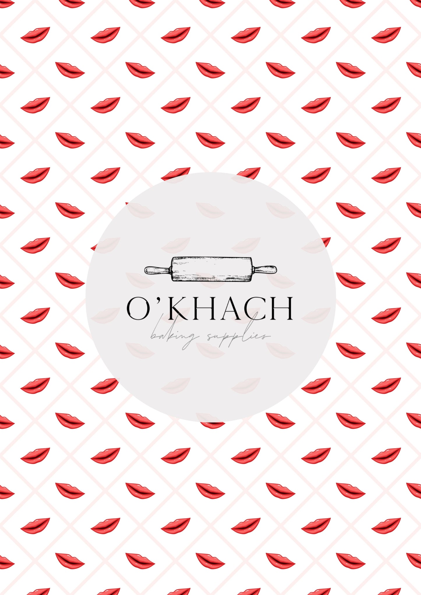 Love Details Pattern No.121 - Edible Image - Premium Edible Image from O'Khach Baking Supplies - Just $16.99! Shop now at O'Khach Baking Supplies