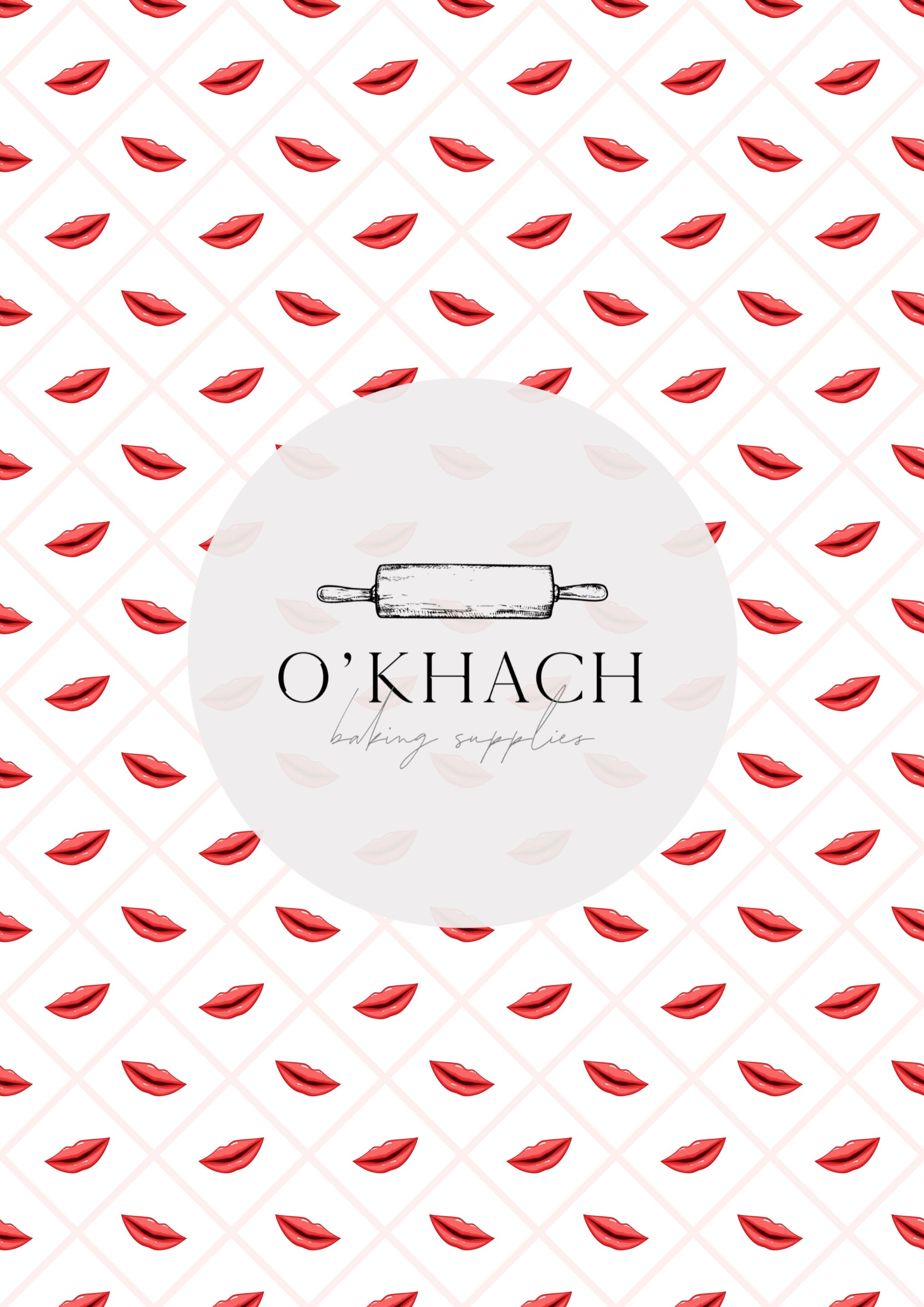 Love Details Pattern No.121 - Edible Image - Premium Edible Image from O'Khach Baking Supplies - Just $16.99! Shop now at O'Khach Baking Supplies