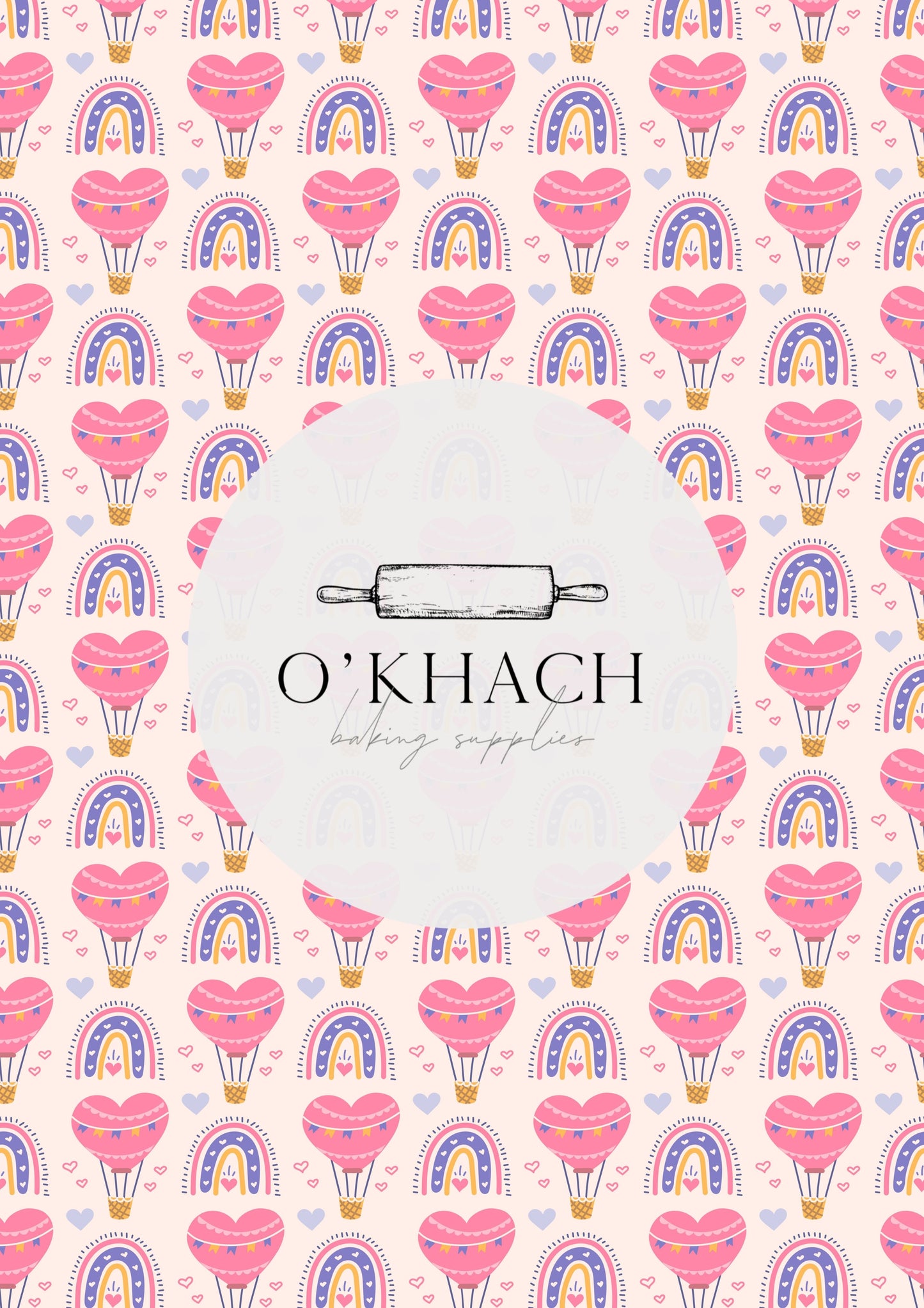 Love Details Pattern No.47 - Edible Image - Premium Edible Image from O'Khach Baking Supplies - Just $16.99! Shop now at O'Khach Baking Supplies