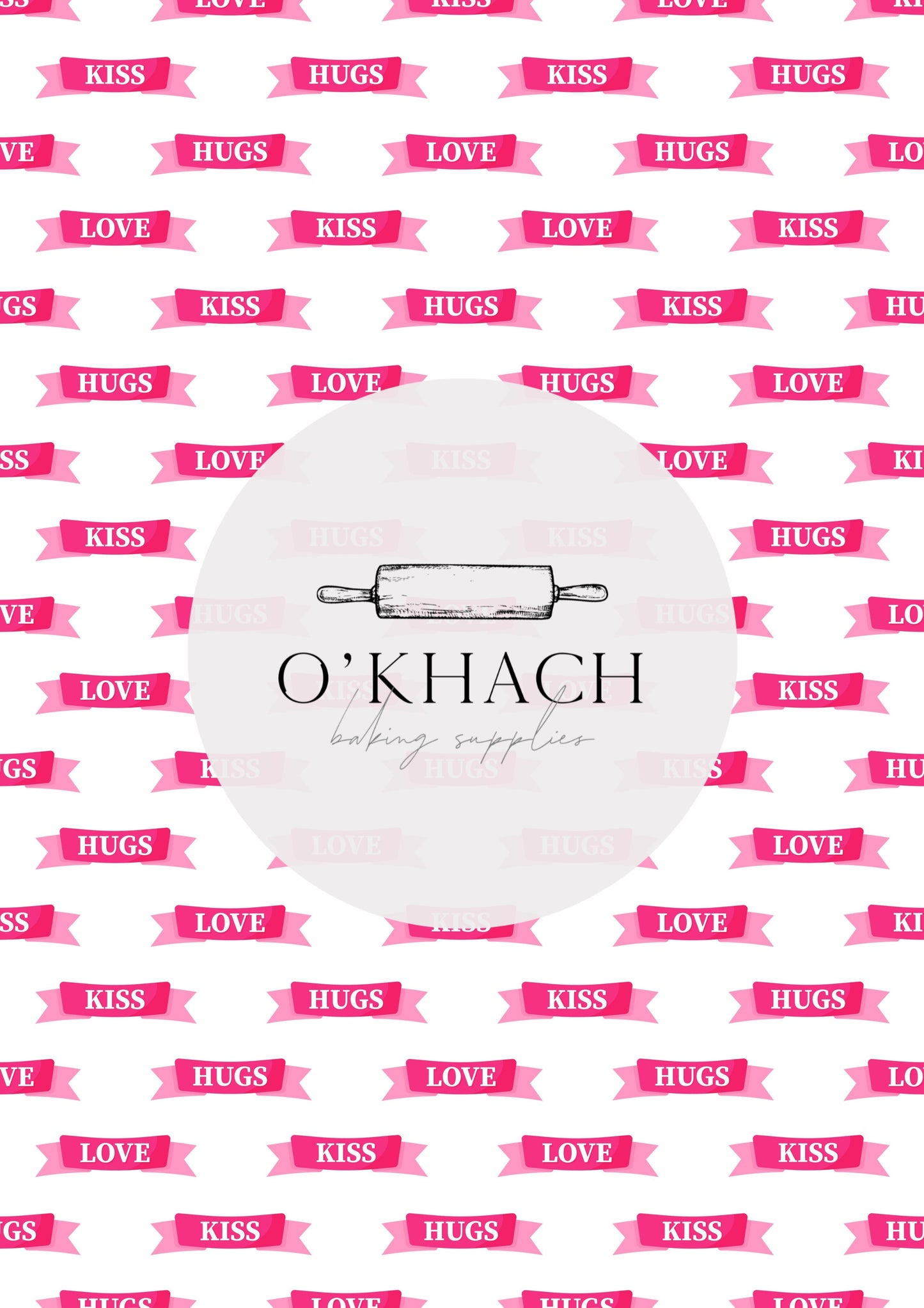 Love Details Pattern No.70 - Edible Image - Premium Edible Image from O'Khach Baking Supplies - Just $16.99! Shop now at O'Khach Baking Supplies