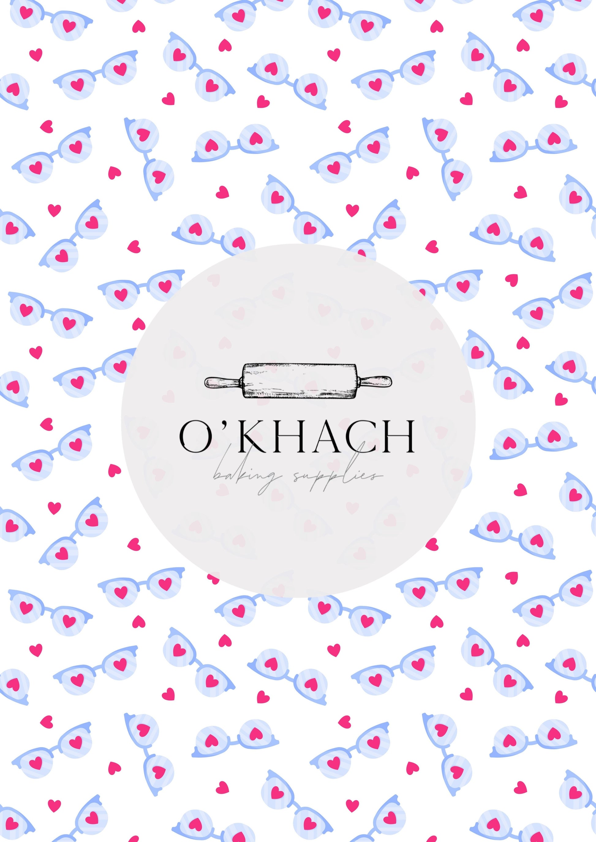 Love Details Pattern No.75 - Edible Image - Premium Edible Image from O'Khach Baking Supplies - Just $16.99! Shop now at O'Khach Baking Supplies