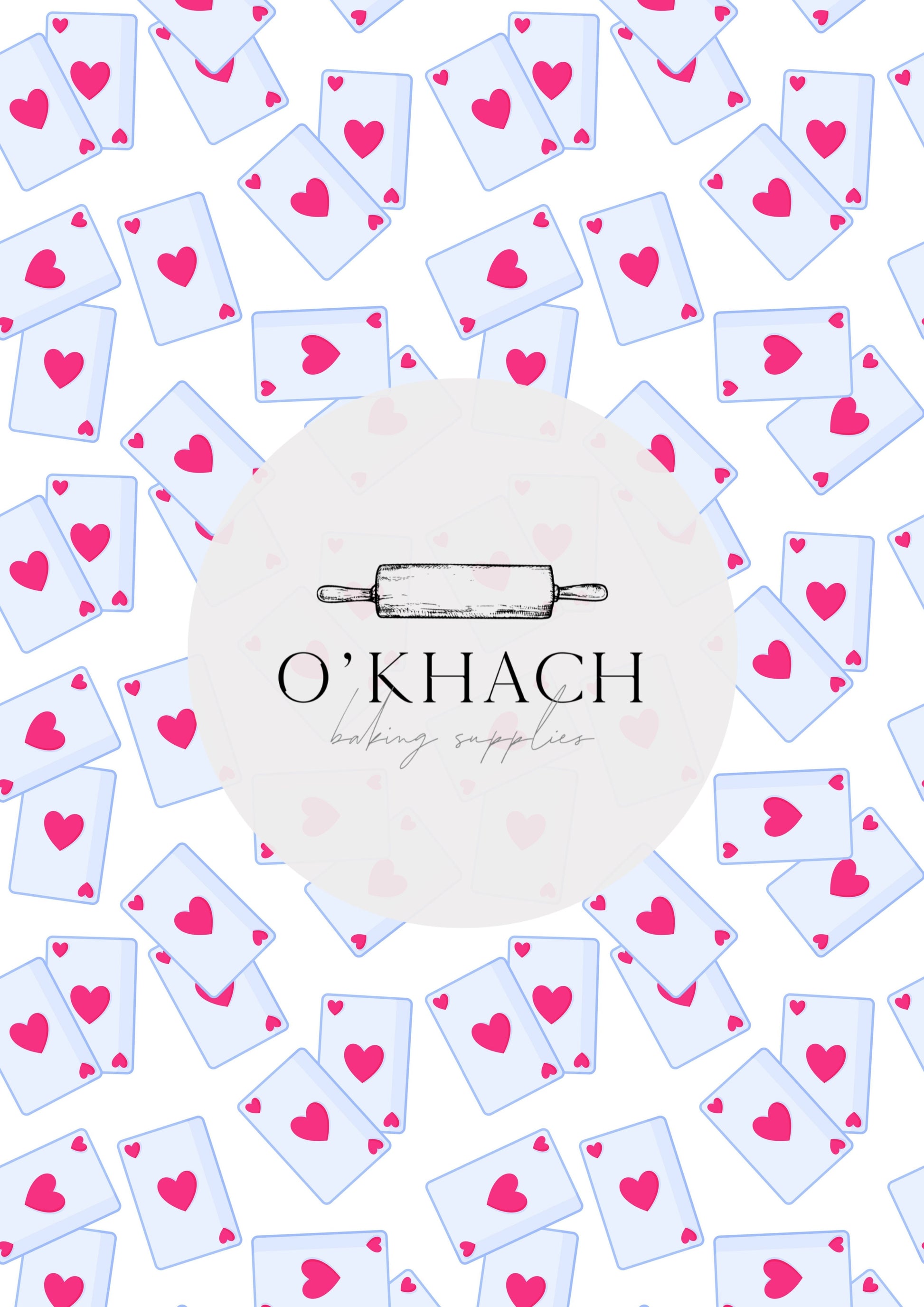 Love Details Pattern No.82 - Edible Image - Premium Edible Image from O'Khach Baking Supplies - Just $16.99! Shop now at O'Khach Baking Supplies