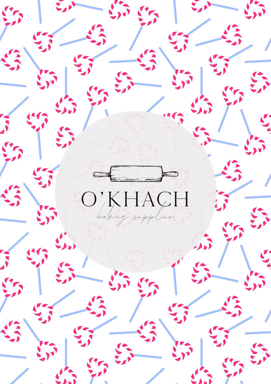 Love Details Pattern No.85 - Edible Image - Premium Edible Image from O'Khach Baking Supplies - Just $16.99! Shop now at O'Khach Baking Supplies